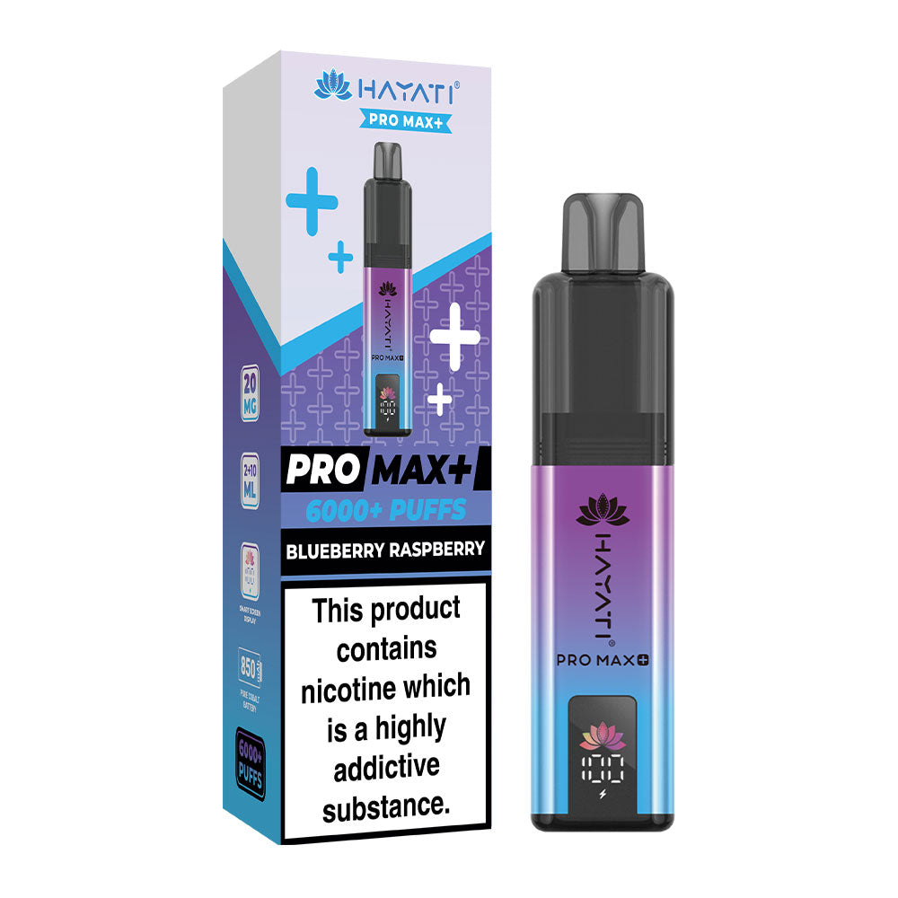 Hayati Pro Max Plus 6000 Prefilled Pod Kit - Blueberry Raspberry