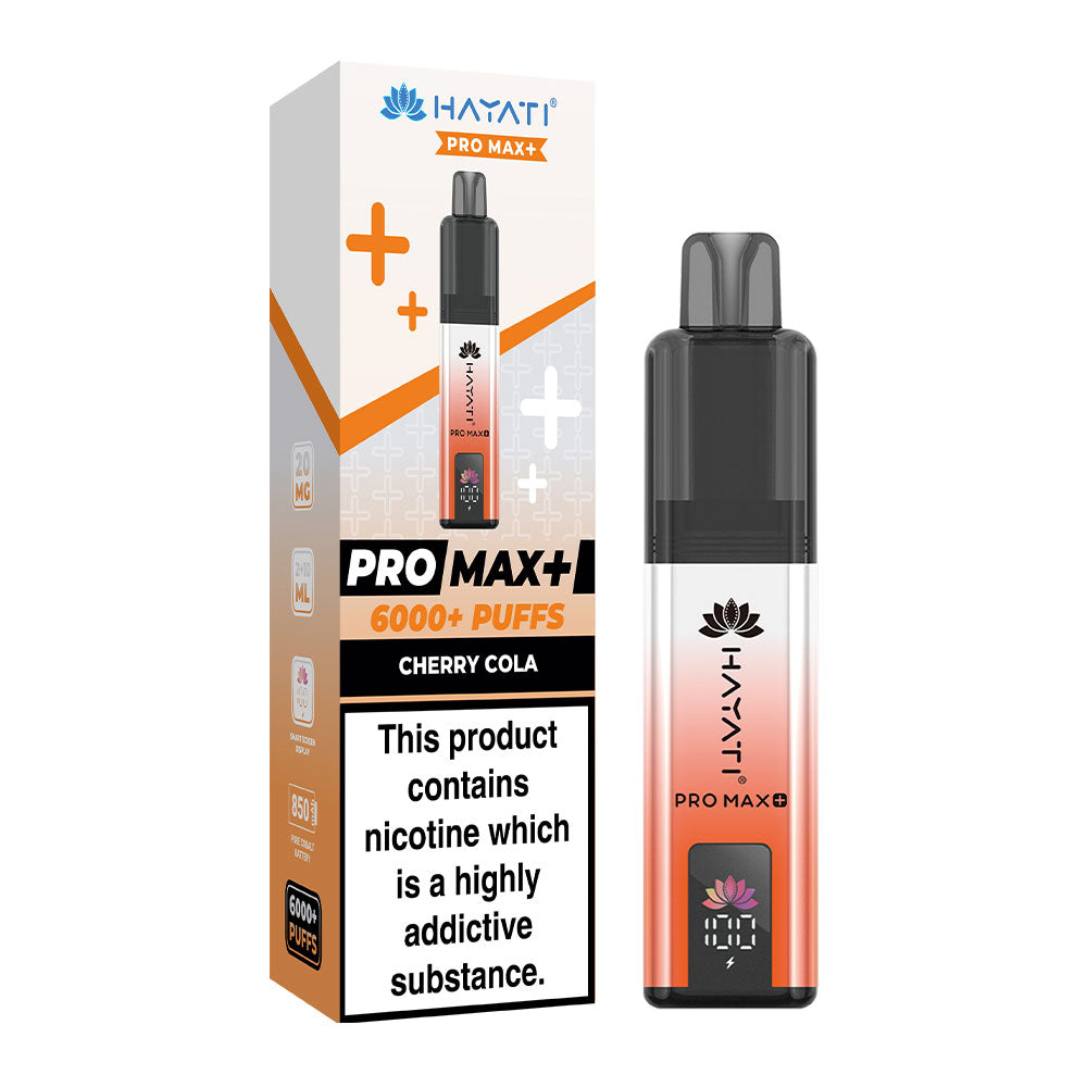 Hayati Pro Max Plus 6000 Prefilled Pod Kit - Cherry Cola
