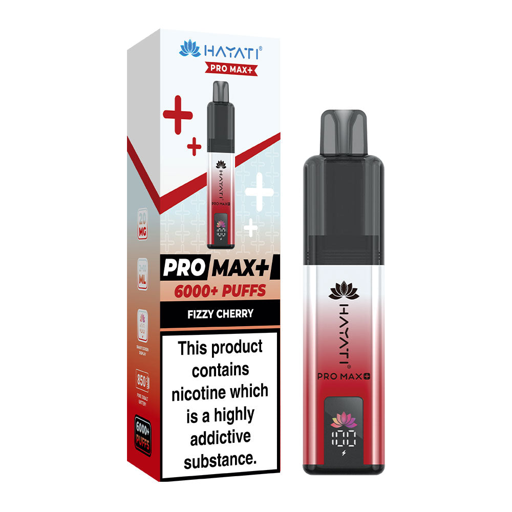 Hayati Pro Max Plus 6000 Prefilled Pod Kit - Fizzy Cherry