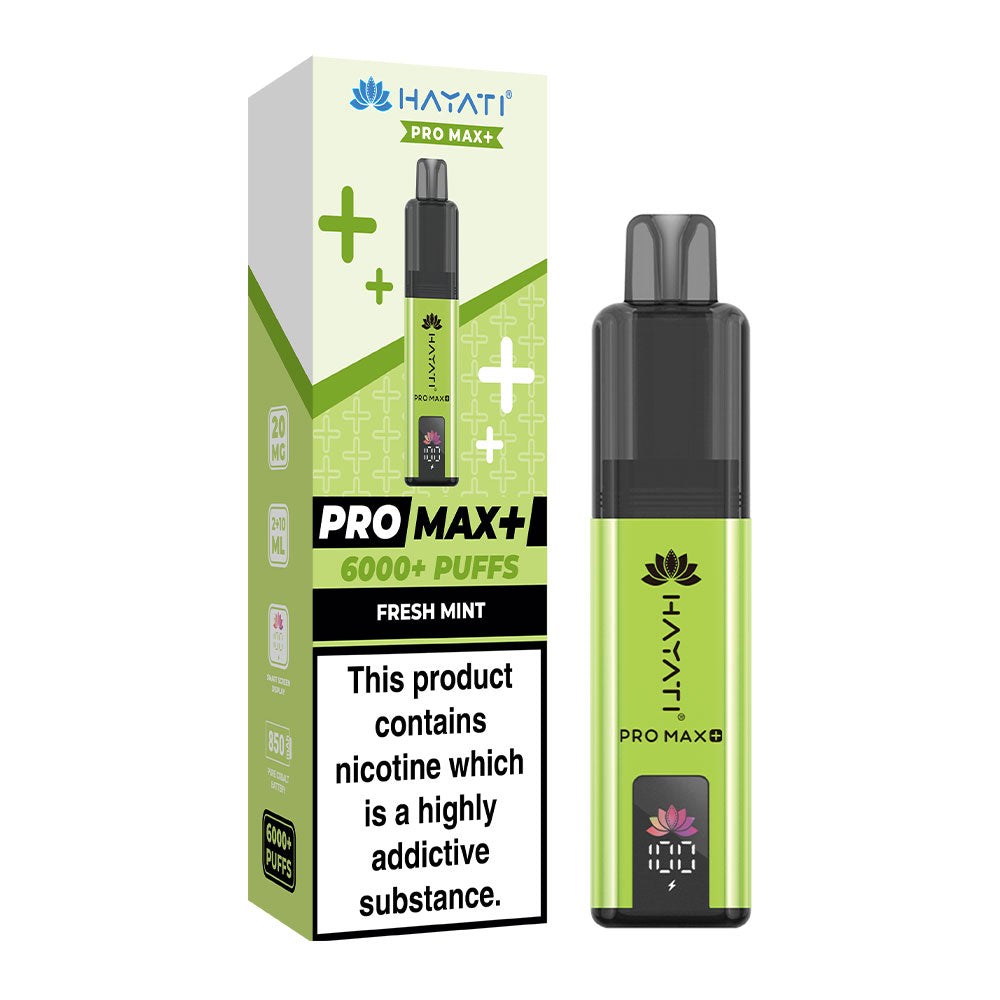 Hayati Pro Max Plus 6000 Prefilled Pod Kit - Fresh Mint