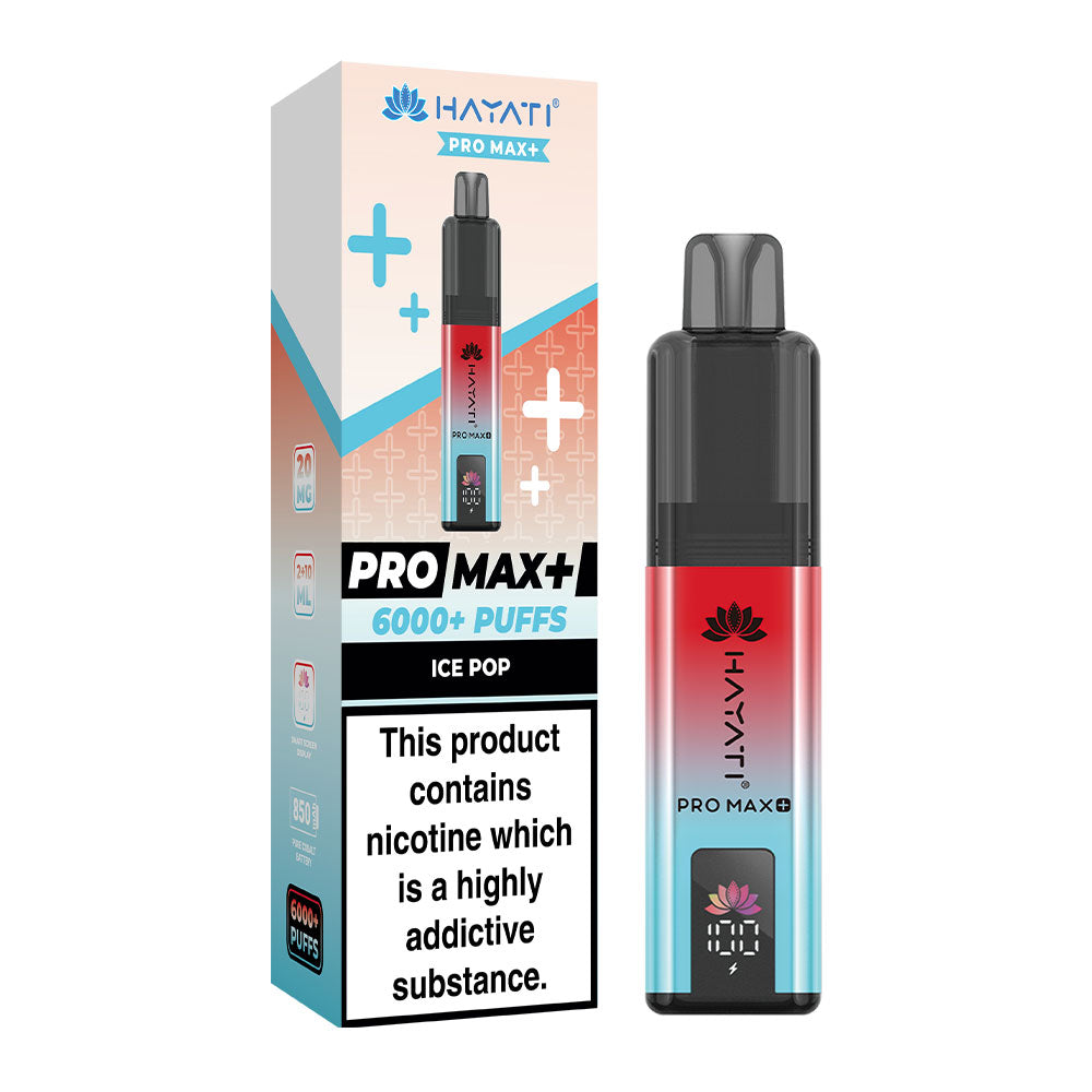 Hayati Pro Max Plus 6000 Prefilled Pod Kit - Ice Pop