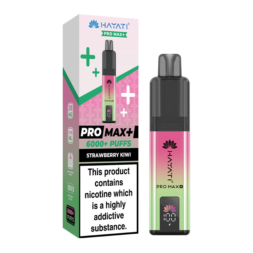 Hayati Pro Max Plus 6000 Prefilled Pod Kit - Strawberry Kiwi