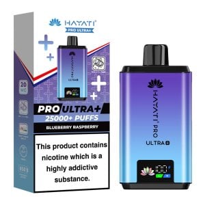 Hayati Pro Ultra Plus Prefilled Pod Kit - Blueberry Raspberry