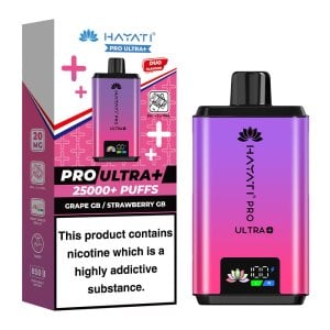 Hayati Pro Ultra Plus Prefilled Pod Kit - Grape GB / Strawberry GB