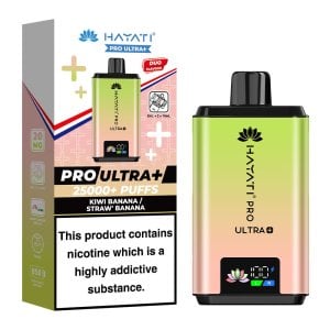 Hayati Pro Ultra Plus Prefilled Pod Kit - Kiwi Banana / Straw' Banana