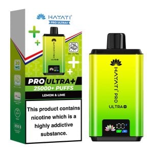 Hayati Pro Ultra Plus Prefilled Pod Kit - Lemon & Lime