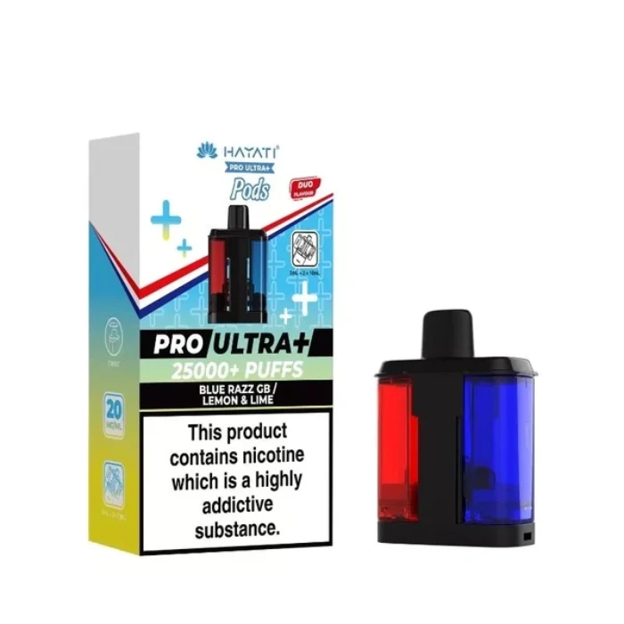 Hayati Pro Ultra Plus Prefilled Pods - Blue Razz GB/Lemon & Lime