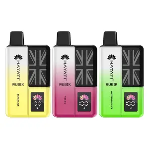 Hayati Rubik 7000 Puffs Prefilled Pod Kit - Banana Ice