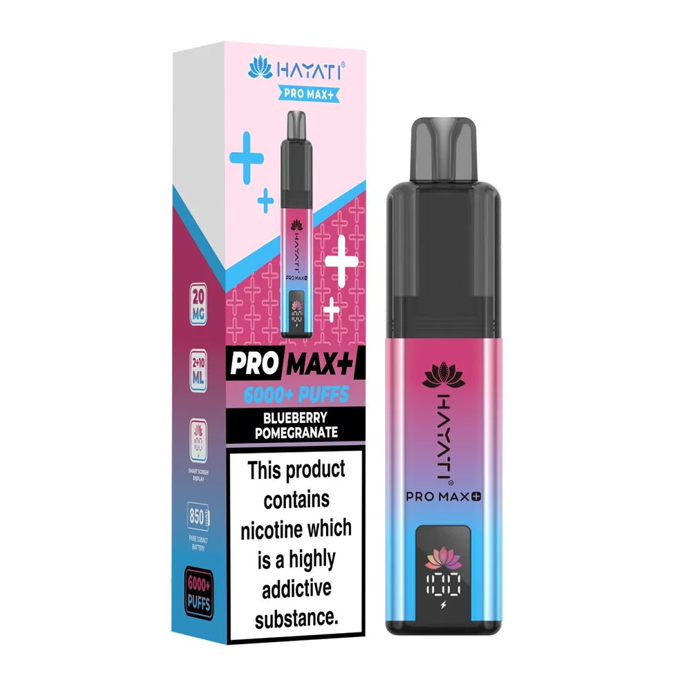 Hayati Pro Max Plus 6000 Prefilled Pod Kit - Blueberry Pomegranate