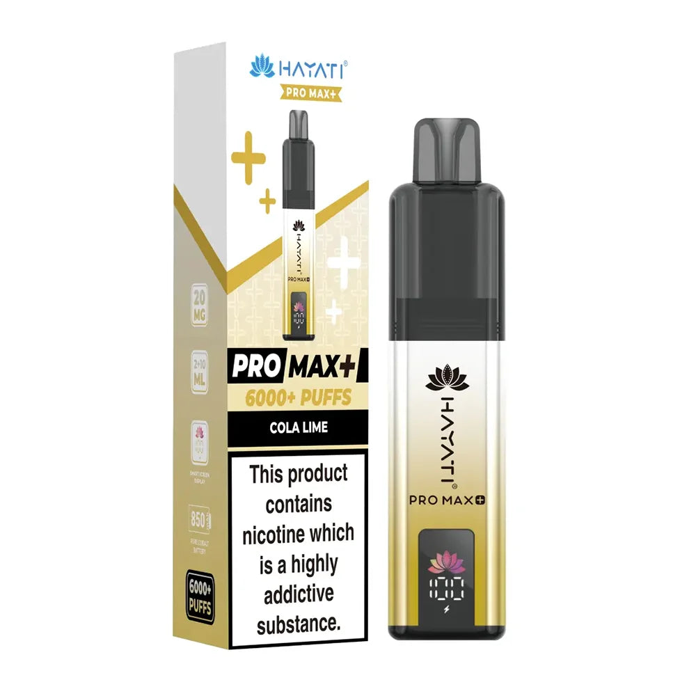 Hayati Pro Max Plus 6000 Prefilled Pod Kit - Cola Lime