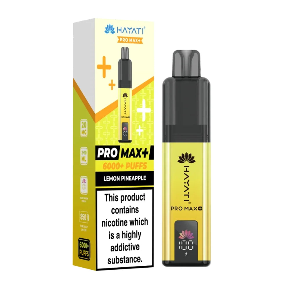 Hayati Pro Max Plus 6000 Prefilled Pod Kit - Lemon Pineapple