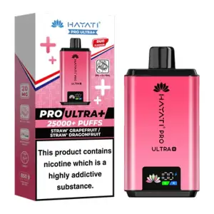 Hayati Pro Ultra Plus Prefilled Pod Kit - Straw' Grapefruit / Straw' Dragonfruit