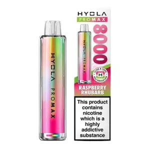 Hyola Pro Max 8K Prefilled Pod Kit - Raspberry Rhubarb