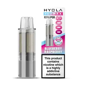 Hyola Pro Max 8K Prefilled Pods - Blueberry Raspberry