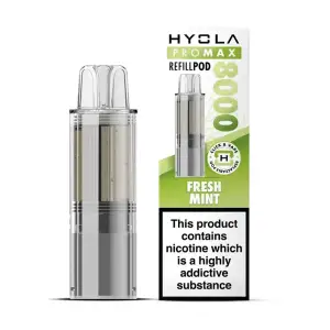 Hyola Pro Max 8K Prefilled Pods - Fresh Mint