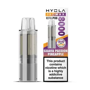 Hyola Pro Max 8K Prefilled Pods - Guava Passion Pineapple