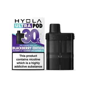 Hyola Ultra 30K Prefilled Pods - Blackberry Edition