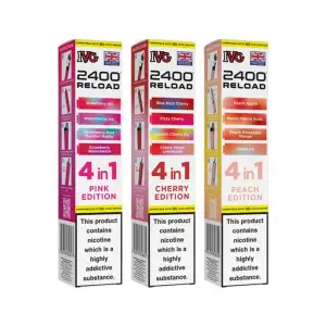 IVG 2400 Reload 4 in 1 Prefilled Pods - Apple Edition