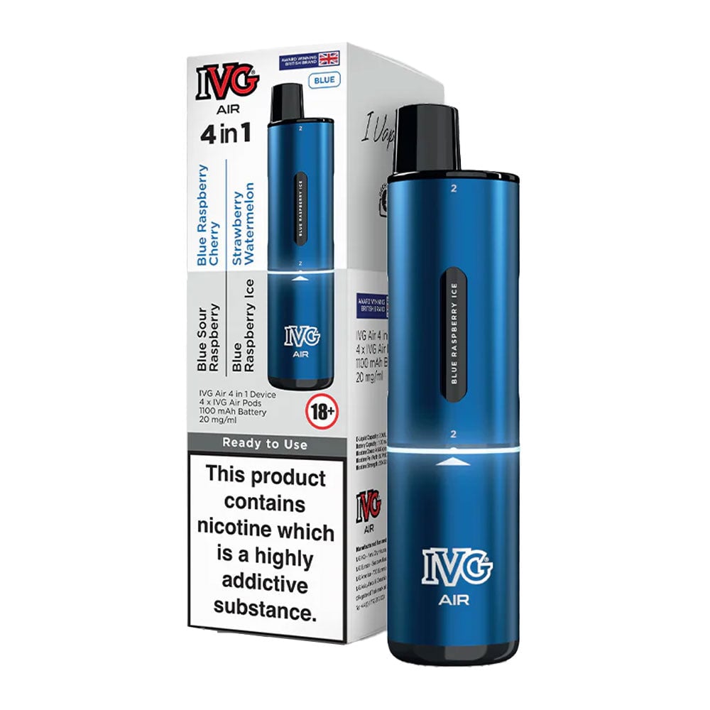IVG Air 4 in 1 Prefilled Vape - Blue Edition