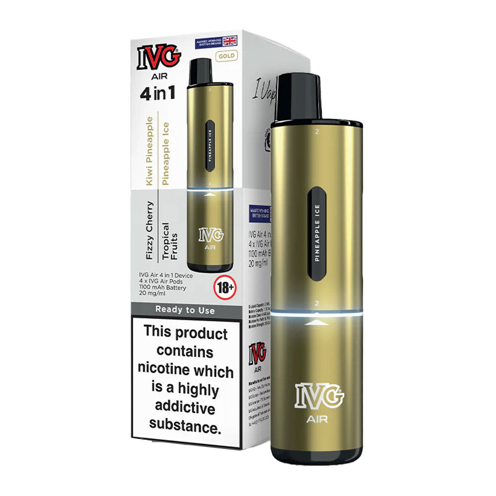 IVG Air 4 in 1 Prefilled Vape - Gold Edition