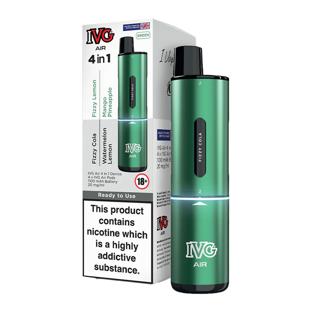 IVG Air 4 in 1 Prefilled Vape - Green Edition