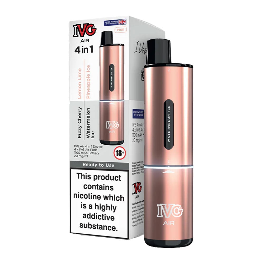 IVG Air 4 in 1 Prefilled Vape - Pink Edition