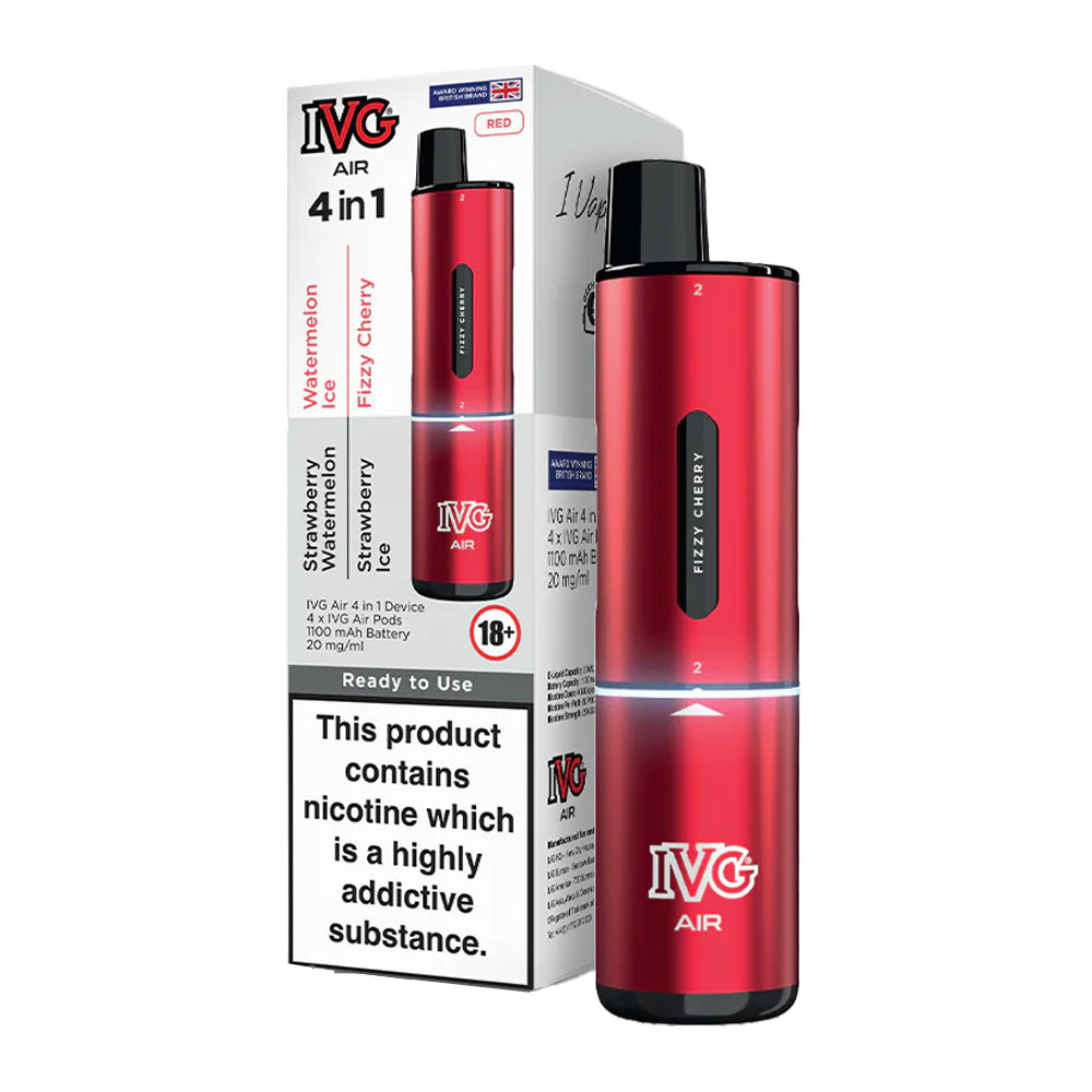 IVG Air 4 in 1 Prefilled Vape - Red Edition