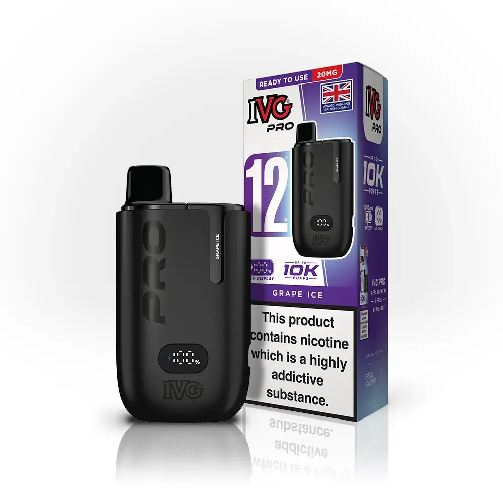 Grape Ice IVG PRO 12 Pod Kit