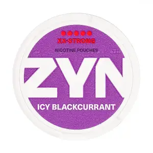 Icy Blackcurrant Nicotine Pouches by ZYN 
