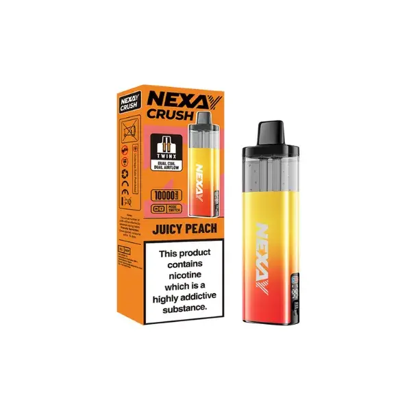 Juicy Peach Nexay Crush 10K Prefilled Pod Kit