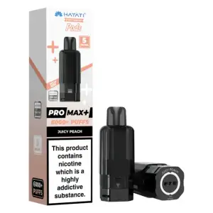 Juicy Peach Hayati Pro Max Plus 6K Prefilled Pods - 5mg