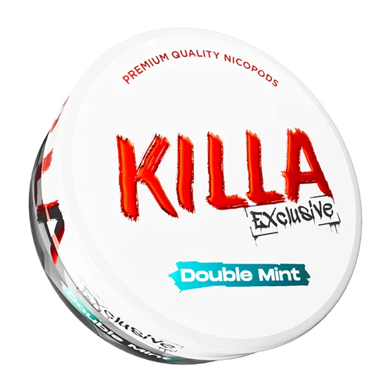 Double Mint Nicotine Pouches by Killa Exclusive - 13.2mg