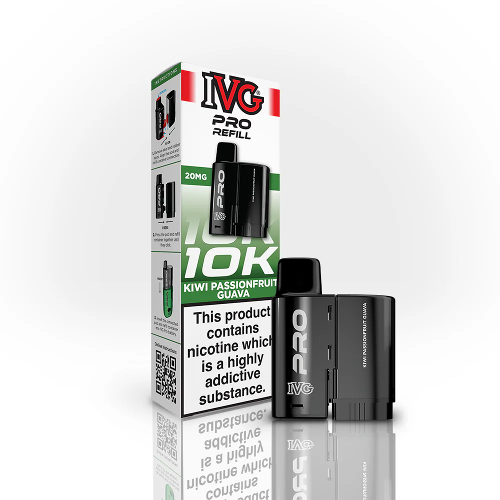IVG Pro 12 Prefilled Pod - 20mg | Kiwi Passionfruit Guava