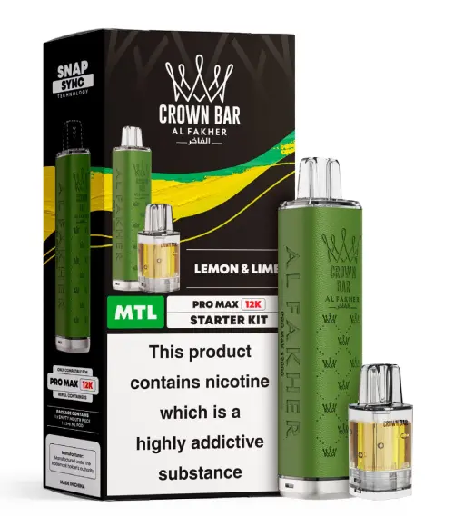 Lemon Lime Al Fakher 12K Pro Max Prefilled Pod Kit