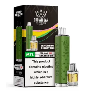 Lemon Lime Cherry Fizz Al Fakher 12K Pro Max Prefilled Pod Kit