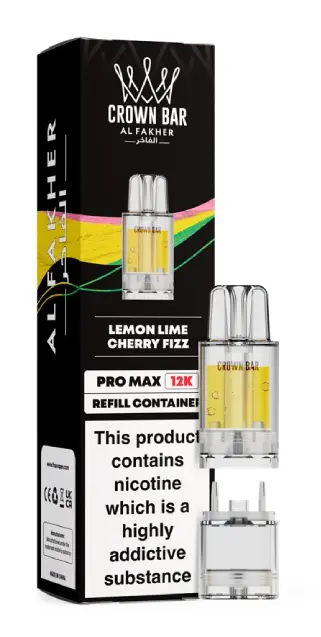 Lemon Lime Cherry Fizz Al Fakher 12K Pro Max Prefilled Pod
