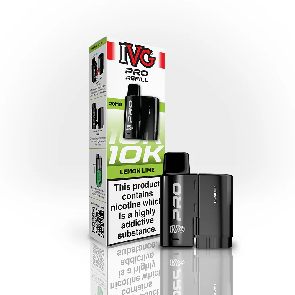 IVG Pro 12 Prefilled Pod - 20mg | Lemon Lime