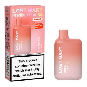 Lost Mary BM600 Prefilled Pod Kit - Cherry Ice