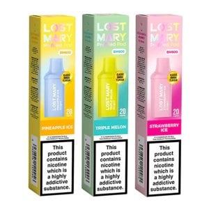 Lost Mary BM600 Prefilled Pods (Pack of 2) - Blue Razz Ice