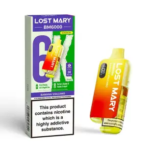 Lost Mary BM6000 Prefilled Pod Kit - Banana Volcano