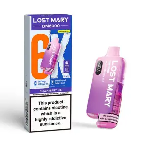 Lost Mary BM6000 Prefilled Pod Kit - Blackberry Ice