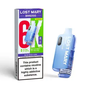 Lost Mary BM6000 Prefilled Pod Kit - Blue Razz Gami