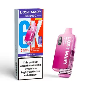 Lost Mary BM6000 Prefilled Pod Kit - Cherry Ice