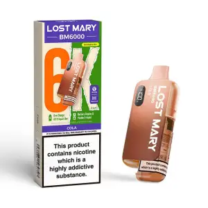 Lost Mary BM6000 Prefilled Pod Kit - Cola