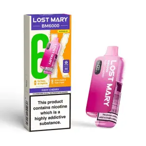 Lost Mary BM6000 Prefilled Pod Kit - Fizzy Cherry