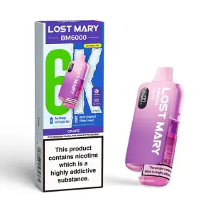 Lost Mary BM6000 Prefilled Pod Kit - Grape