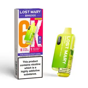 Lost Mary BM6000 Prefilled Pod Kit - Kiwi Passion Fruit Guava