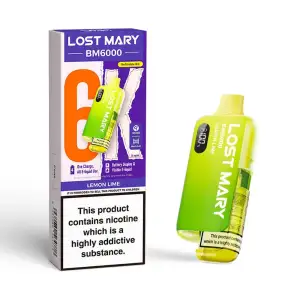 Lost Mary BM6000 Prefilled Pod Kit - Lemon Lime