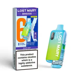 Lost Mary BM6000 Prefilled Pod Kit - Miami Mint