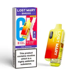 Lost Mary BM6000 Prefilled Pod Kit - Pink Lemonade